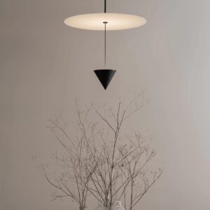 Nowoczesna Lampa Wisząca Stralunata Czarna