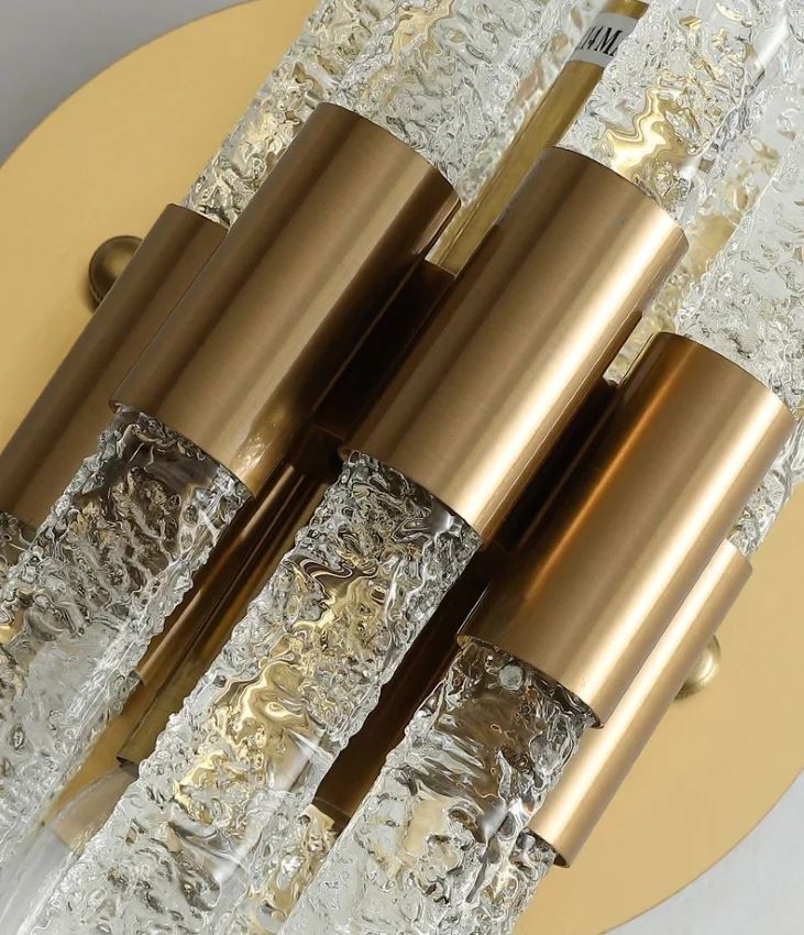 Nowoczesna Kryształowa Lampa Ścienna Mikado Kinkiet Glamour - obrazek 6