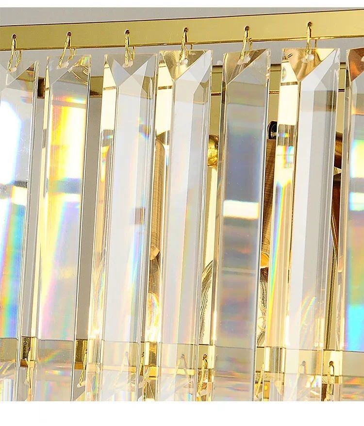 Nowoczesna Kryształowa Lampa Ścienna Lester Kinkiet Glamour - obrazek 11