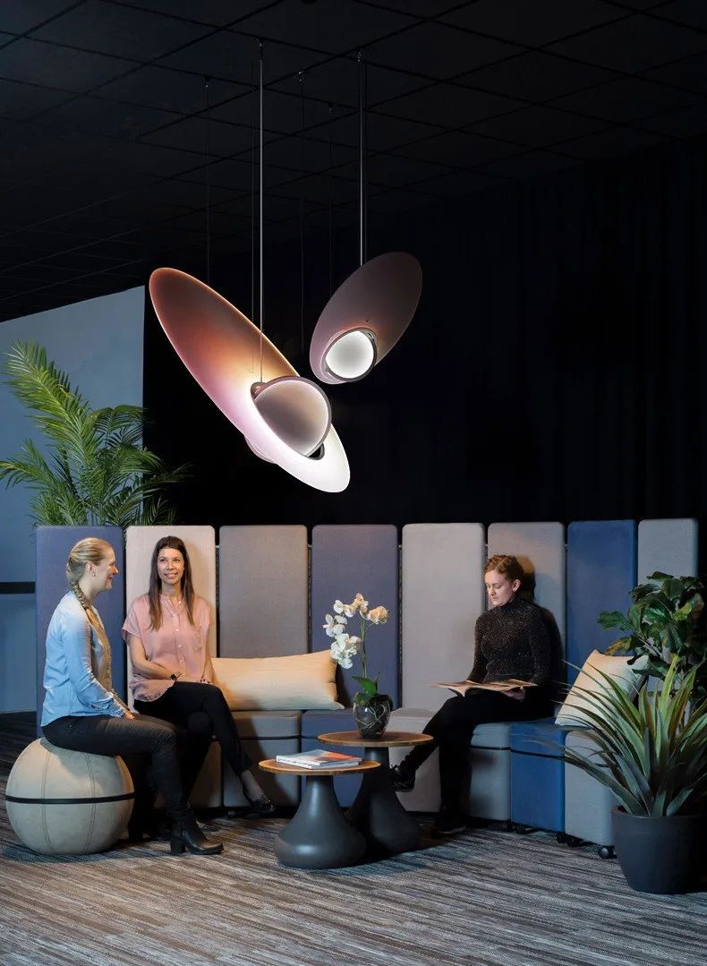 Nowoczesna Lampa Wisząca Saturn Designerska - obrazek 6