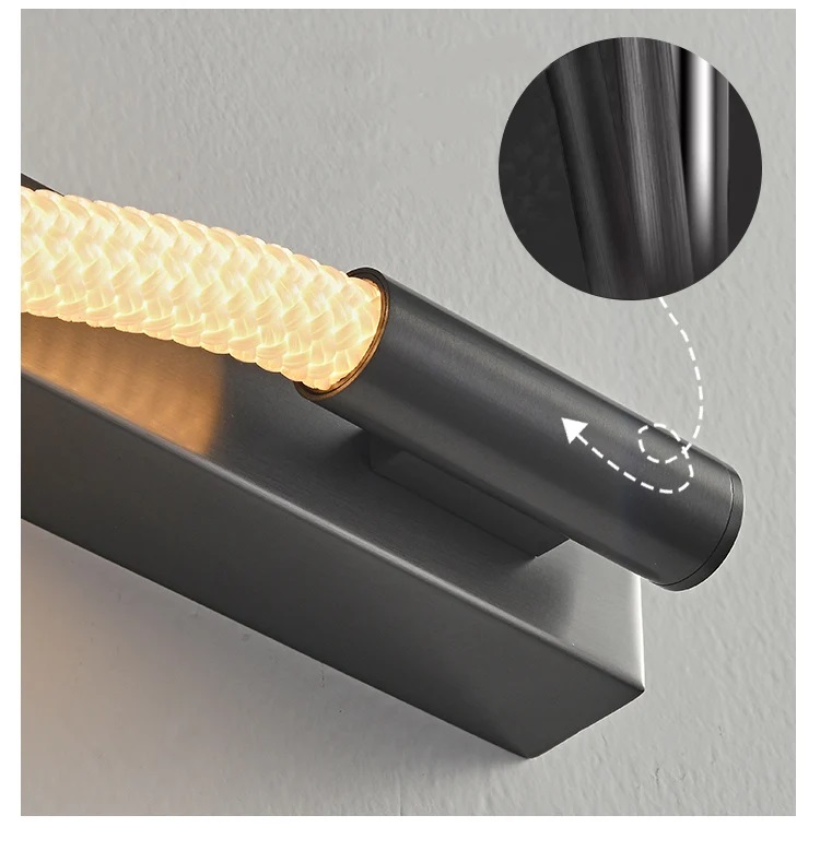 Nowoczesna Skandynawska Lampa Ścienna Spritzer Kinkiet Loft - obrazek 4