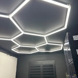 Oświetlenie Do Garażu Hexagon Modułowy System Oświetleniowy Hexagon LED