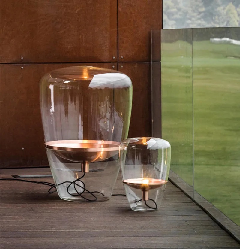 Nowoczesna Szklana Lampa Stołowa Balloons - obrazek 4