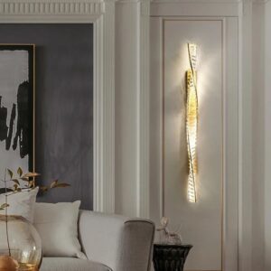 Nowoczesna Kryształowa Lampa Ścienna Liberty Kinkiet Glamour