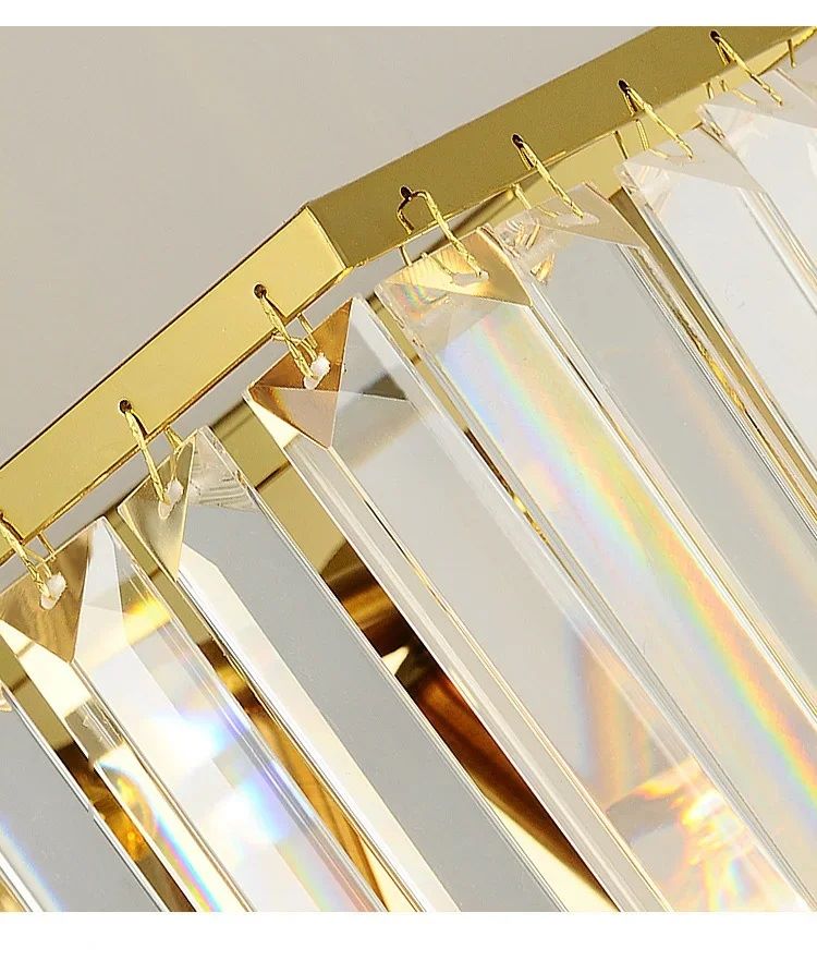 Nowoczesna Kryształowa Lampa Ścienna Lester Kinkiet Glamour - obrazek 12