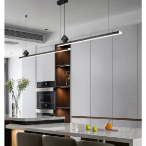 Nowoczesna Podłużna Skandynawska Lampa Wisząca Expanda Nad Stół Loft