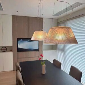 Nowoczesna Szklana Lampa Wisząca Flos Romeo Moon