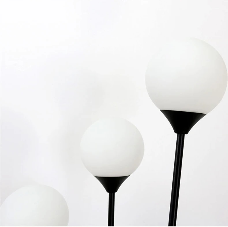 Klasyczna Metalowa Lampa Podłogowa Alfi Marmur - obrazek 7