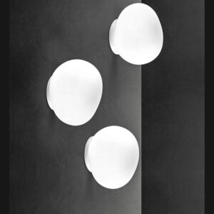 Nowoczesna Szklana Lampa Ścienna Gregg Kinkiet