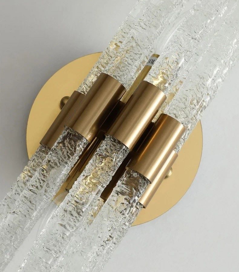 Nowoczesna Kryształowa Lampa Ścienna Mikado Kinkiet Glamour - obrazek 7