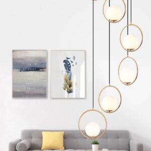 Nowoczesna Szklana Lampa Wisząca Portocolom Kula Świetlna