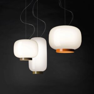Nowoczesna Szklana Lampa Wisząca Foscarini Chouchin