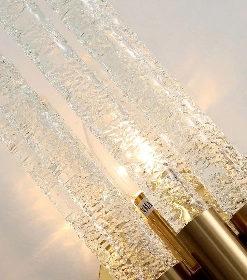 Nowoczesna Kryształowa Lampa Ścienna Mikado Kinkiet Glamour - obrazek 9