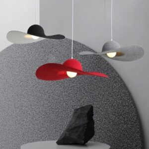 Nowoczesna Filcowa Lampa Wisząca Hat