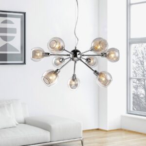 Nowoczesna Lampa Wisząca Dixi LED Chrom