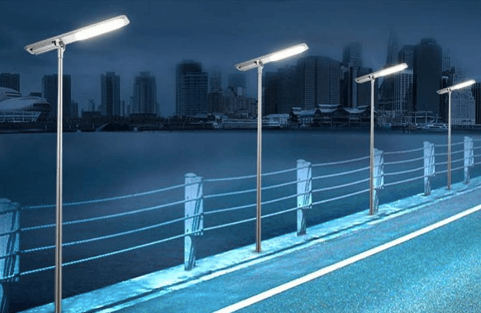 Solarna Latarnia uliczna 40W LED SLC-4040 - obrazek 2