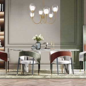 Nowoczesna Lampa Wisząca Lily Żyrandol Mosiądz