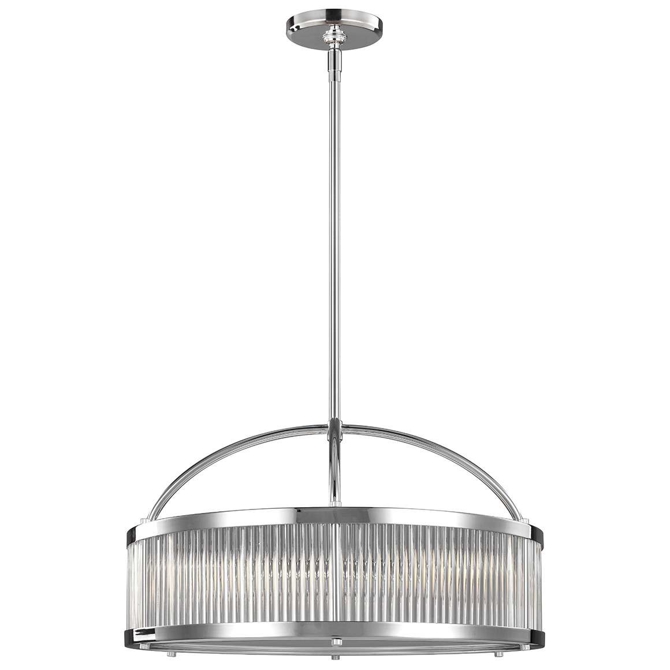 Łazienkowa Lampa Wisząca Paulson IP44 Chrom