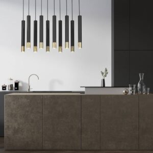 Nowoczesna Elegancka Lampa Wisząca Sopel Tuba Loft