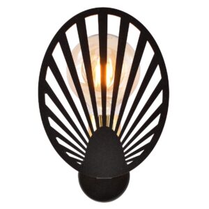 Klasyczna Lampa Ścienna Playa Kinkiet Loft Czarny