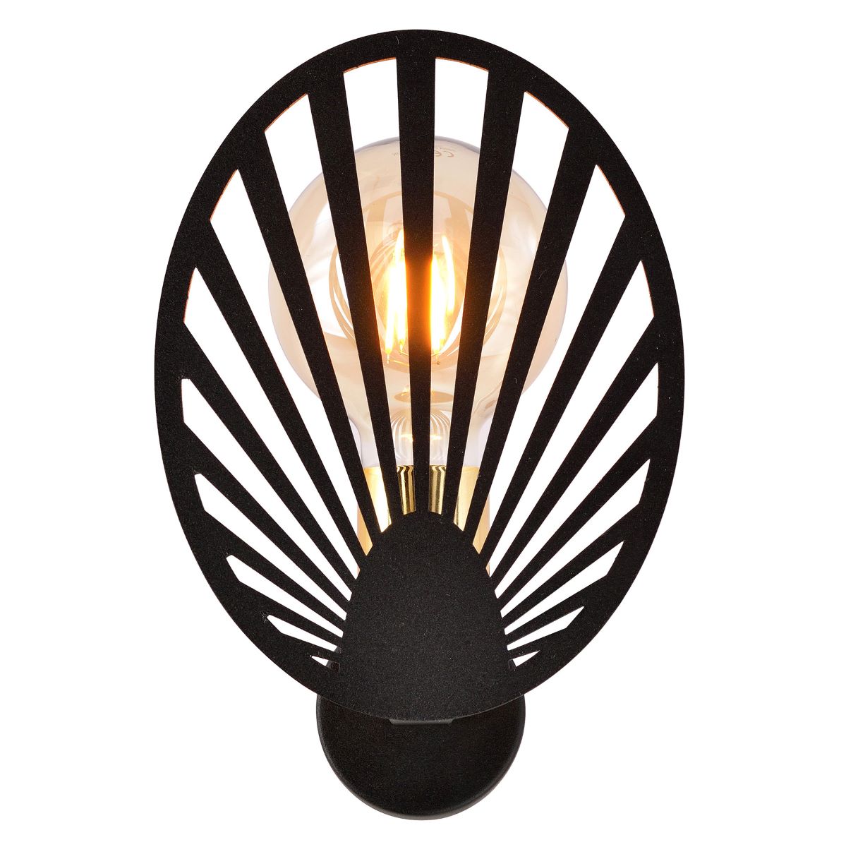 Klasyczna Lampa Ścienna Playa Kinkiet Loft Czarny