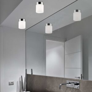 Łazienkowa Lampa Sufitowa Cayo Plafon IP44 Chrom
