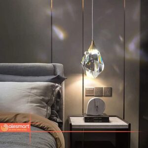 Nowoczesna Lampa Wisząca Rocio Glamour Diament