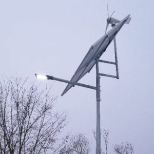 Solarna latarnia hybrydowa LED 30W