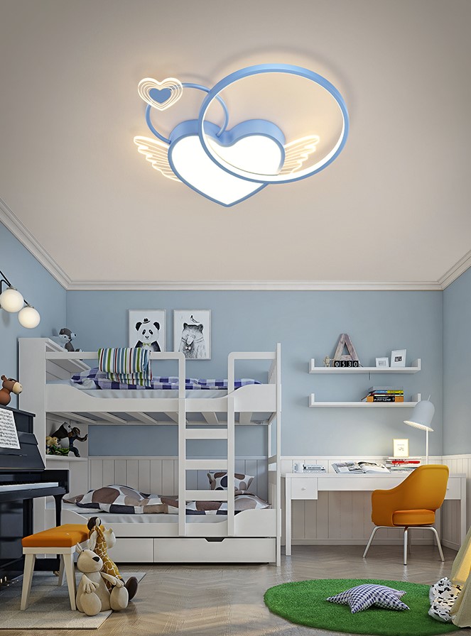 Lampa Sufitowa Serce Do Pokoju Dziecięcego LED - obrazek 2