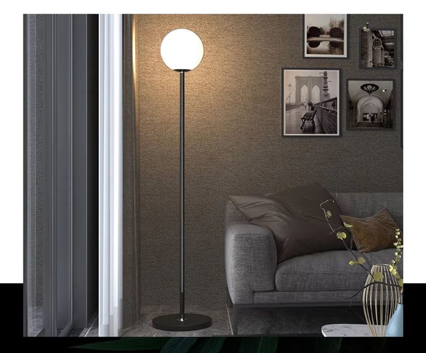 Klasyczna Metalowa Lampa Podłogowa Pinne - obrazek 4