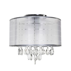 Elegancka Lampa Sufitowa Kiki LED Glamour Chrom