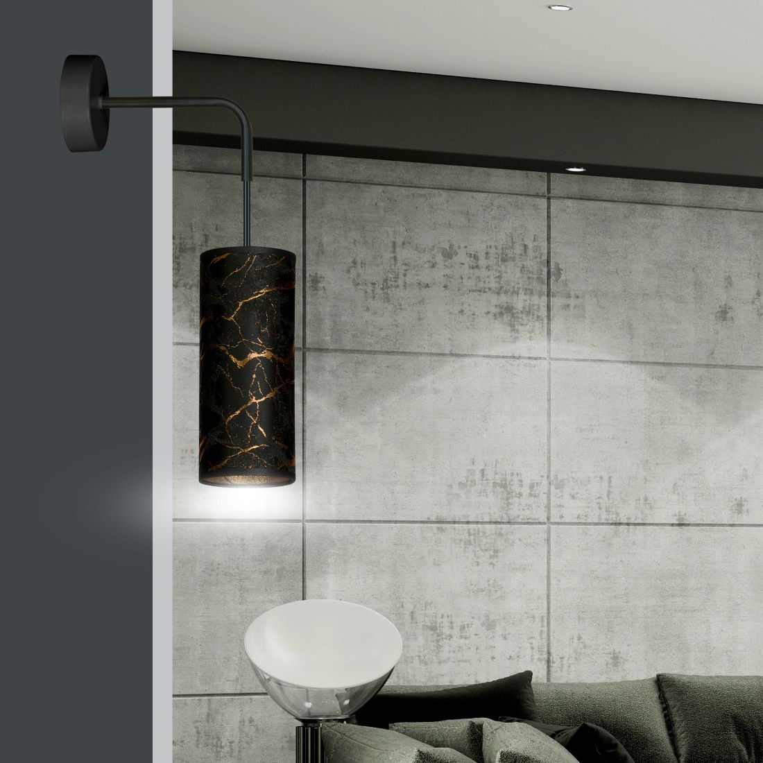 Klasyczna Lampa Ścienna Karli Kinkiet - obrazek 2