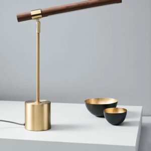 Nowoczesna Lampa Stołowa Ankaa Złota