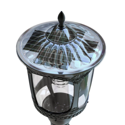Solarna latarnia uliczna dwuramienna SLC-1100LL 2×12,5W LED - obrazek 2