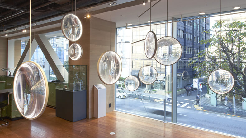 Lampa Wisząca Yuji Okitsu Wisiorek światła LED