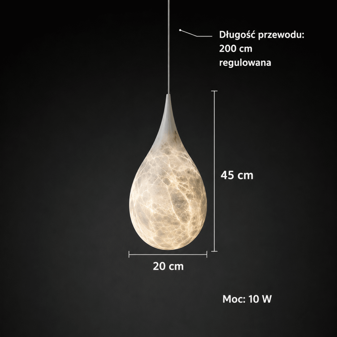 Lampa wisząca Alabaster LED 10