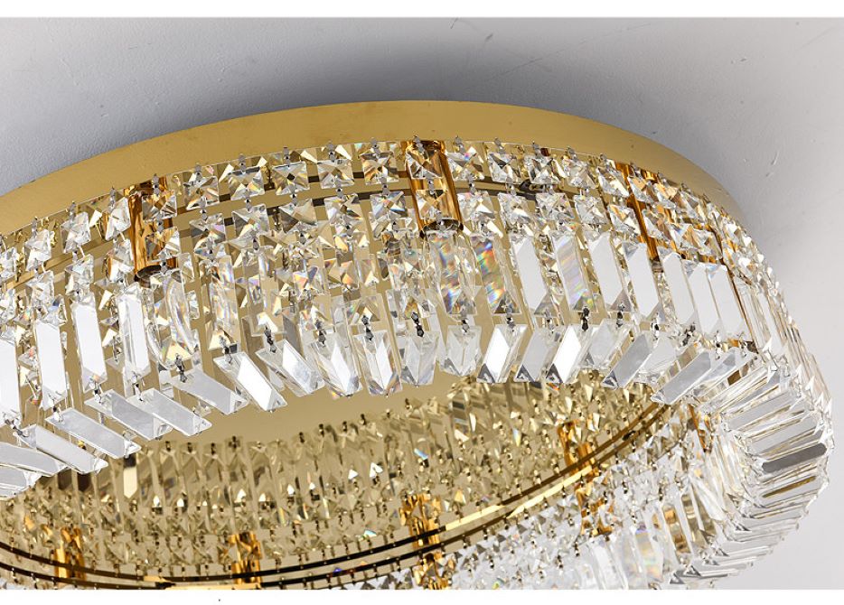 Lampa Sufitowa Palace Kryształowy Plafon Glamour - obrazek 8