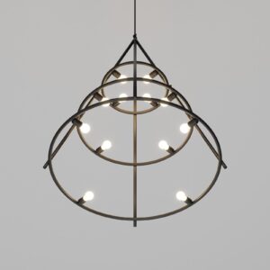 Lampa wisząca Artemide El Porís Ø 120 cm 12-punktowa