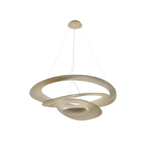 Lampa Wisząca Artemide Pirce żyrandol LED złoty 3 000 K