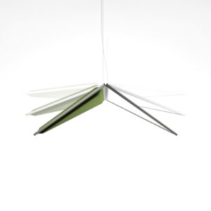 Lampa Wisząca Artemide Flexia żyrandol LED zielony