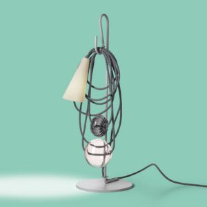 Foscarini Filo lampa stołowa LED Amethyst Queen