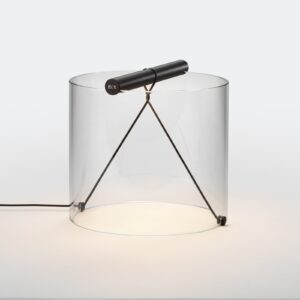 FLOS To-Tie T1 lampa stołowa LED czarna