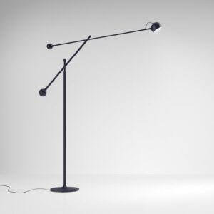 Artemide Ixa lampa stojąca LED regulowana antracyt