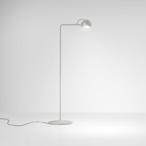Artemide Ixa Reading lampa stojąca LED biało-szara