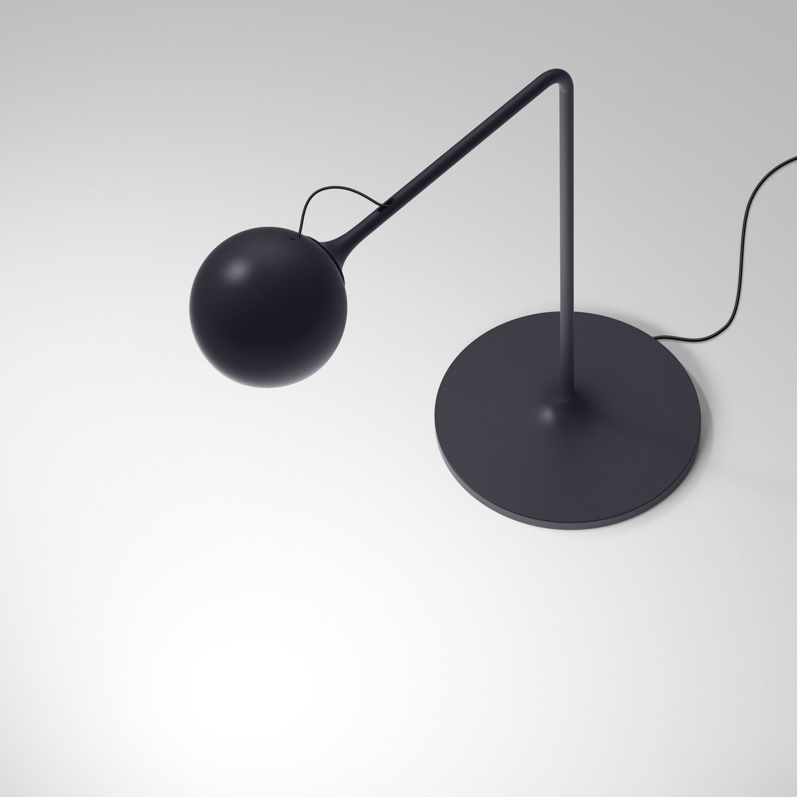Artemide Ixa lampa stołowa LED antracyt