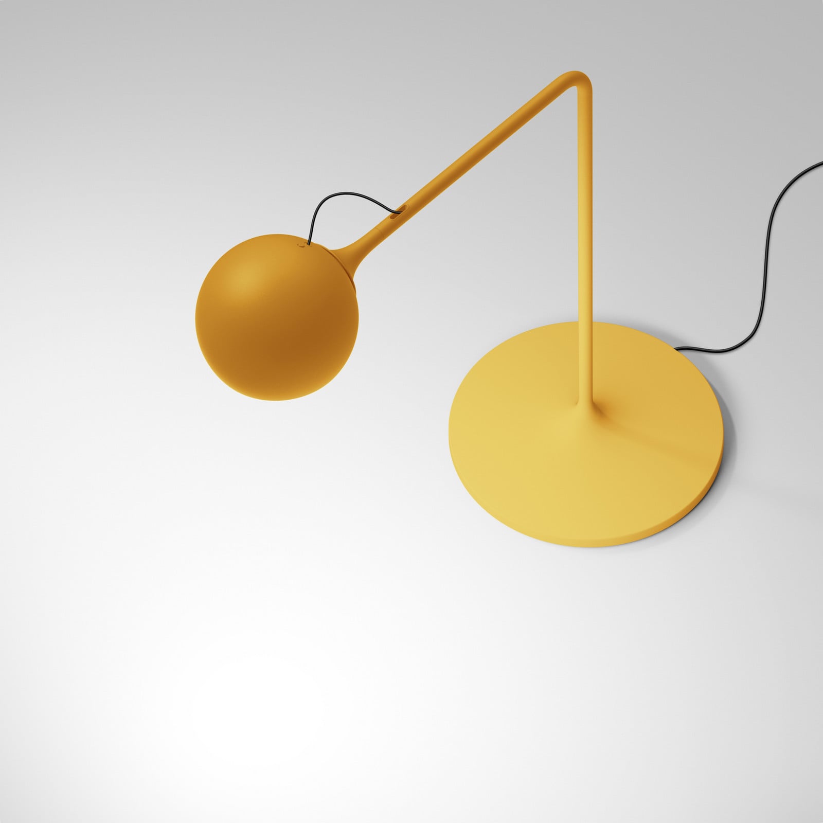 Artemide Ixa lampa stołowa LED żółta