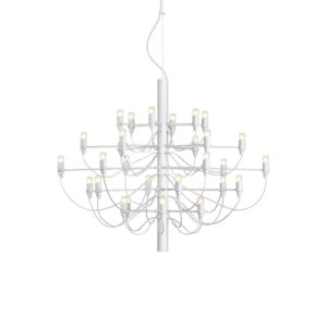 Żyrandol LED FLOS 2097/30 matowy biały