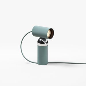 Lampa stołowa FLOS Bilboquet zielona obrotowa GU10-LED