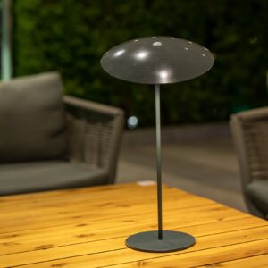 Lampa akumulatorowa LED Newgarden Sardinia IP44 antracyt 40