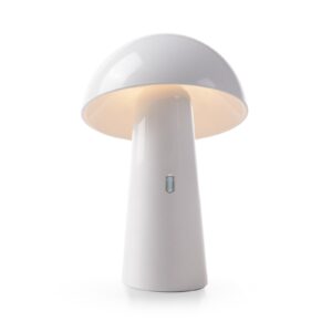 Newgarden Shitake lampa stołowa LED IP44 biała